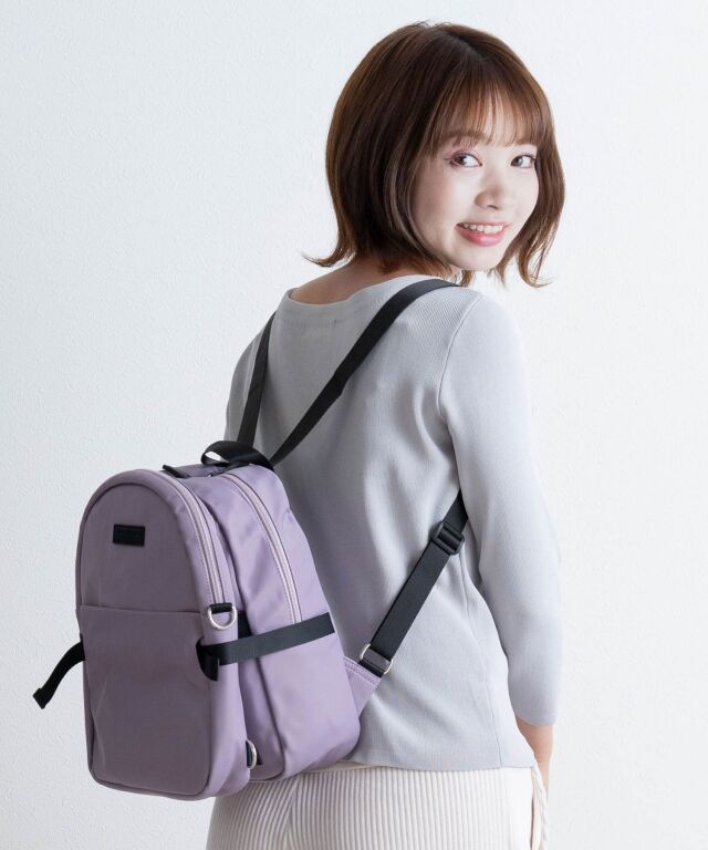 4WAYマザーズバッグ (12L) 【CUBE】 ママリュック/マザーズバッグ