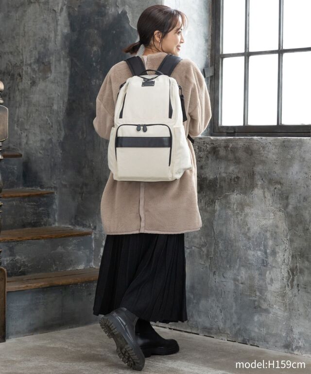 【グレー】　23L SMART スウィートマミー  マザーズリュック 取り外しショルダーバッグ付き 2WAYマザーズリュック (23L