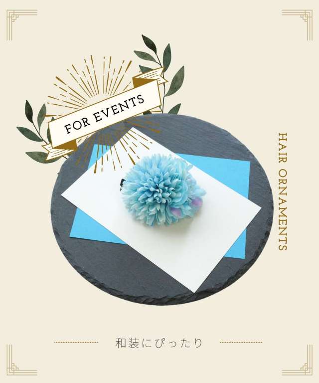 フラワーヘアクリップ | マタニティウェア・授乳服のスウィートマミー