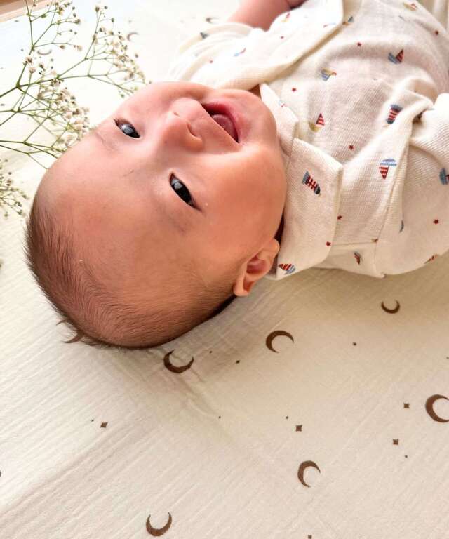 ダブルガーゼ 防水パッド ベビー おねしょシーツ 防水 綿100%