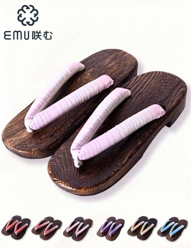 レディース桐下駄 【EMU-咲む-】 レディース/大人/浴衣/ゆかた