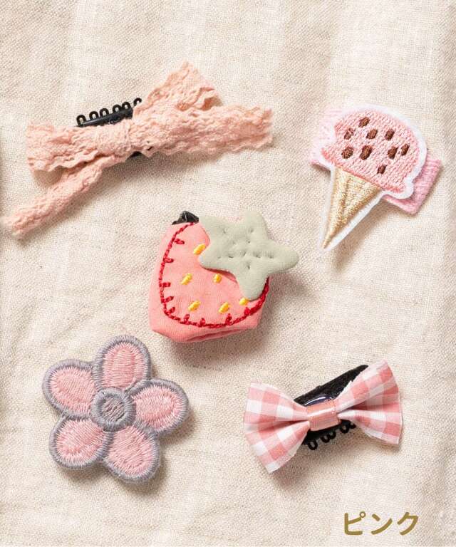 ベビー ヘアアクセサリー 女の子 全12種類 6点セット | マタニティ