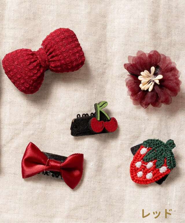 ベビー ヘアアクセサリー 女の子 全12種類 6点セット | マタニティ