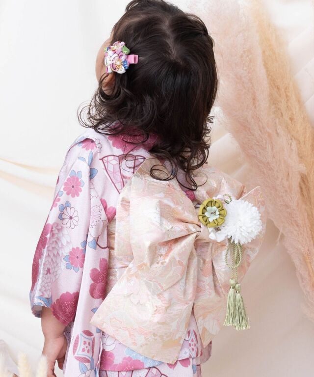 つまみ細工 ヘアクリップ＆タッセルピン 2点セット | マタニティ