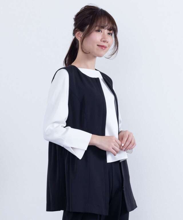 お気にいる】 美品 ワコールマタニティ ベスト ジレ M （ジレ
