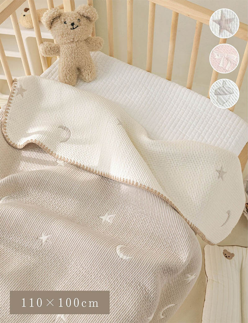 イブルジャガード ブランケット 大判 掛け布団 コットン100％