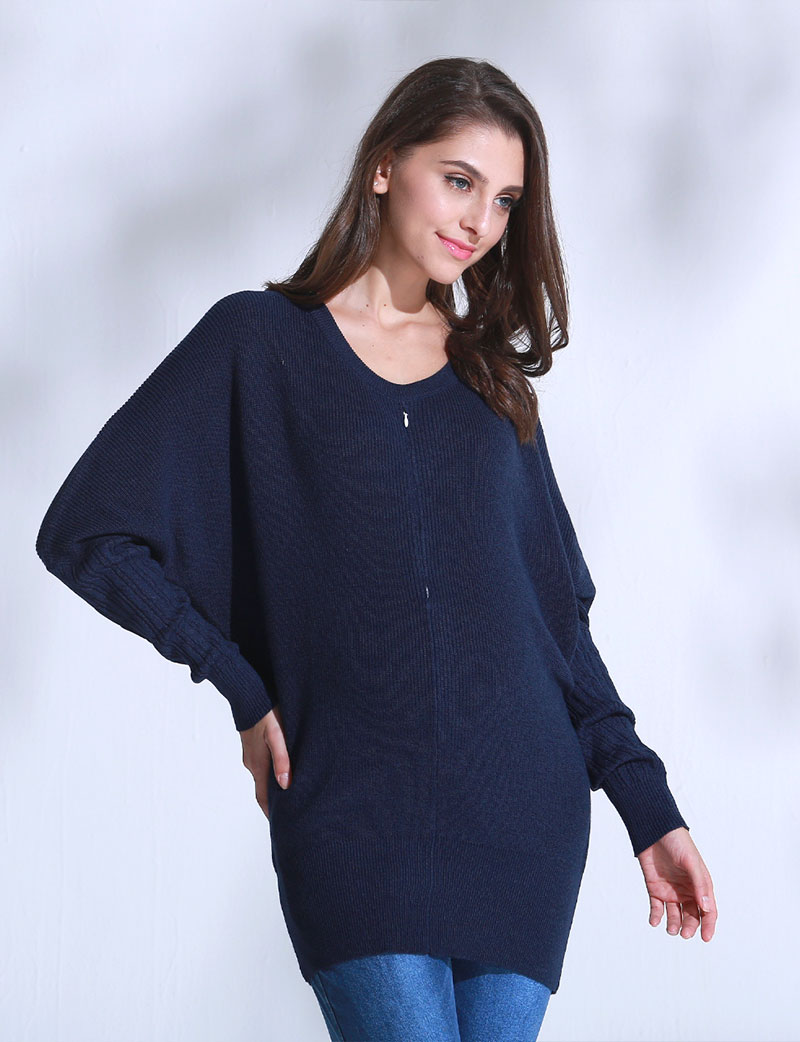 【訳ありアウトレット】オーガニックコットン100％ニット ドルマン授乳トップス　授乳服マタニティウェア