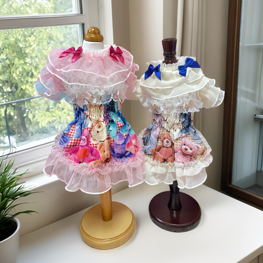 ※ご予約商品※【accu miliaコラボ】Cutie Bear Dress