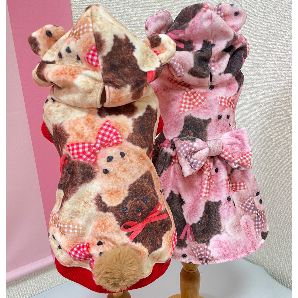 【SweetCandy】もこふわくまちゃんお洋服