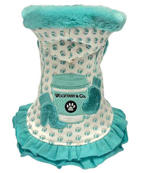 先行お取り寄せ特別プライス！10%オフ【Luna Blue★ルナブルー】ウーファニー フーディ ドレス