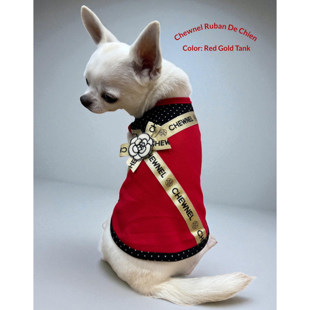 Luna Blue☆ルナブルー】Chewnel Ruban De Chienコレクション/Red Gold