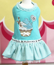 犬のドレス・ワンピース・ドッグウェア/セレブな犬服 【SweetCandy】