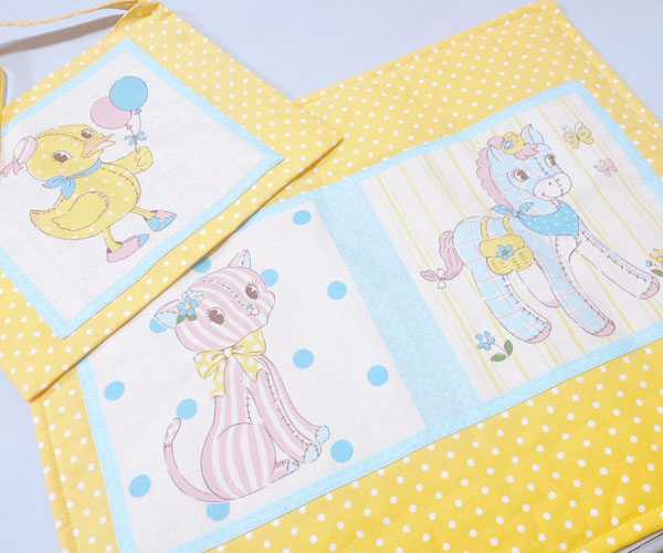 ☆1点限り☆【SweetCandy】アニマル カフェマット＆サコッシュ セット A