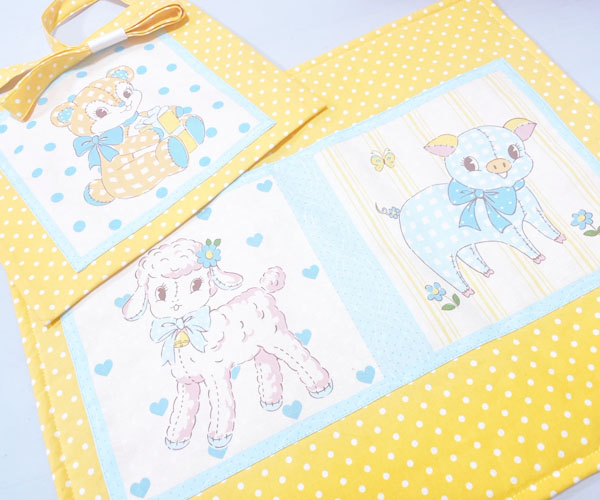 ☆1点限り☆【SweetCandy】アニマル カフェマット＆サコッシュ セット B