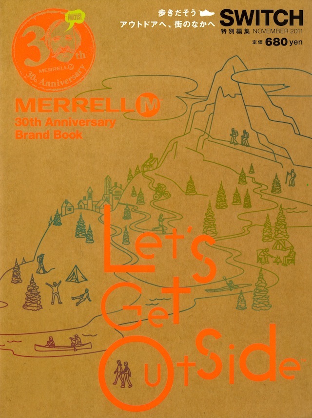 SWITCH特別編集号　2011　（MERRELL Brand Book）