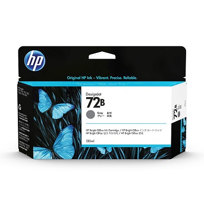 HP72B インクカートリッジ グレー 130ml (3WX08A)