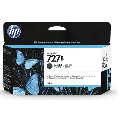 HP 727Bインクカートリッジ　マットブラック　130ml　(3WX13A)