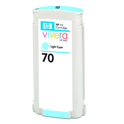 HP70 インクカートリッジ ライトシアン (C9390A)