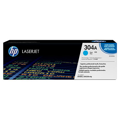 HP304A プリントカートリッジ シアン (CC531A)