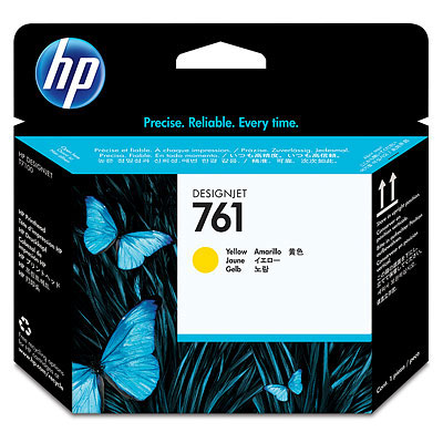 【特別送料無料！】 HP761 プリントヘッド イエロー (CH645A) SYCオンラインショップ プリンター・複合機