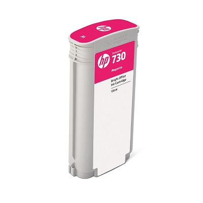 HP730 インクカートリッジ マゼンタ 130ml (P2V63A) SYC