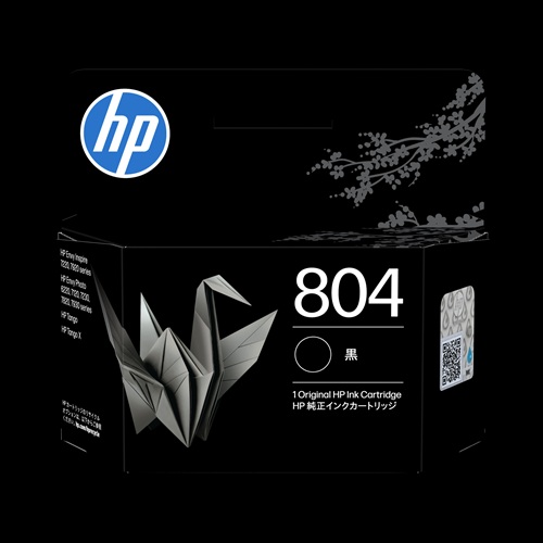 HP 804 インクカートリッジ 黒 (T6N10AA#JPN)