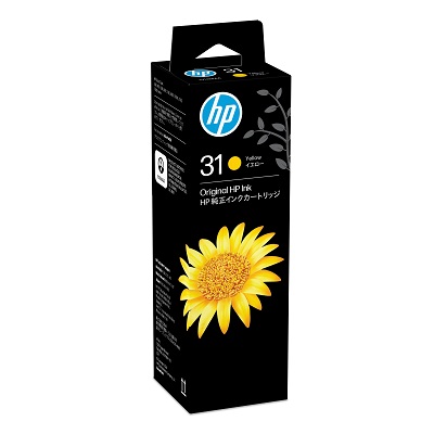 HP31　インクボトル　イエロー　(1VU28AA)