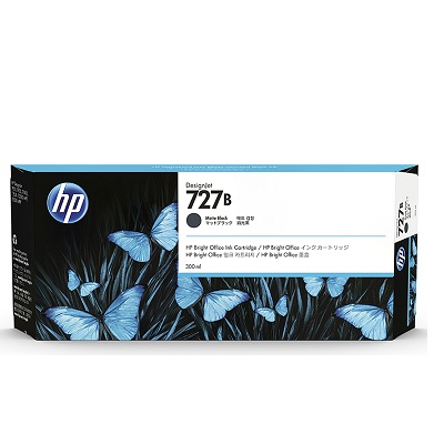 HP 727Bインクカートリッジ　マットブラック　300ml　( 3WX19A )