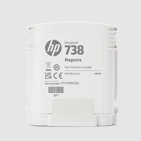 HP738インクカートリッジ マゼンタ56ml(4J6Y6A)