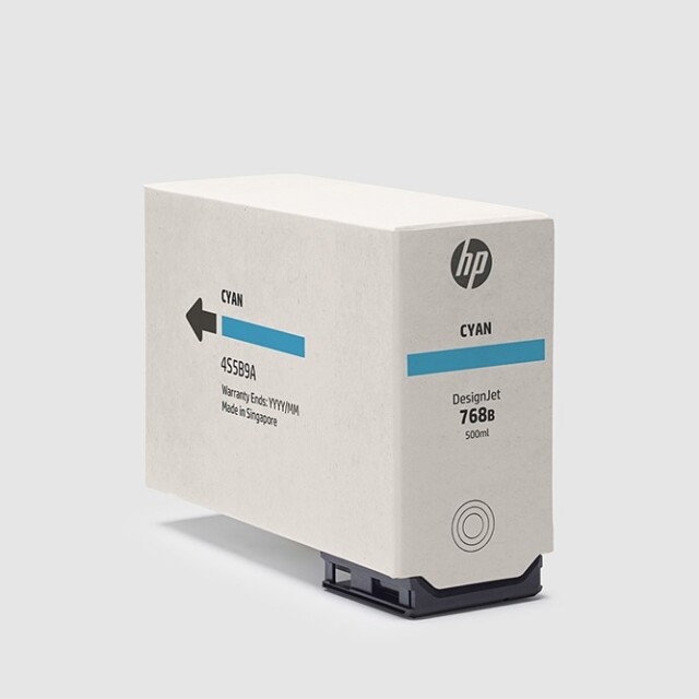 HP768Bインクカートリッジ シアン500ml(4S5B9A)