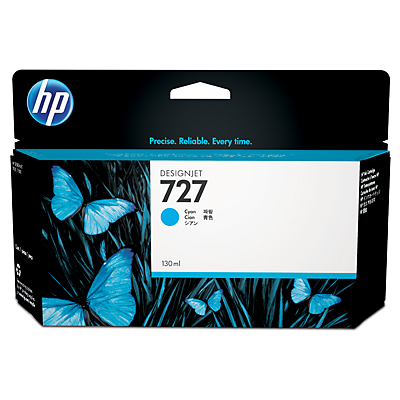 HP 727インクカートリッジ　シアン　130ml　(B3P19A)