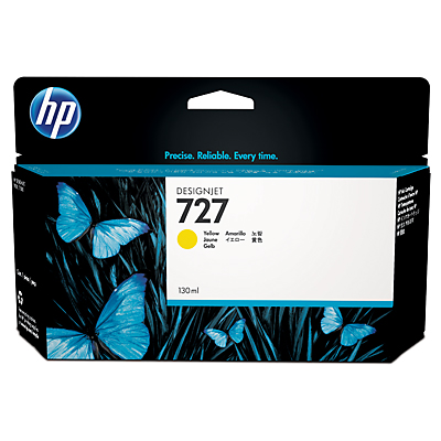 HP 727インクカートリッジ　イエロー　130ml　(B3P21A)