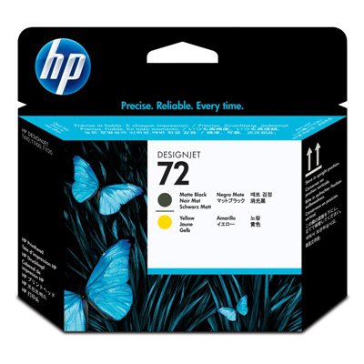 HP72 プリントヘッド マットBK／イエロー (C9384A)