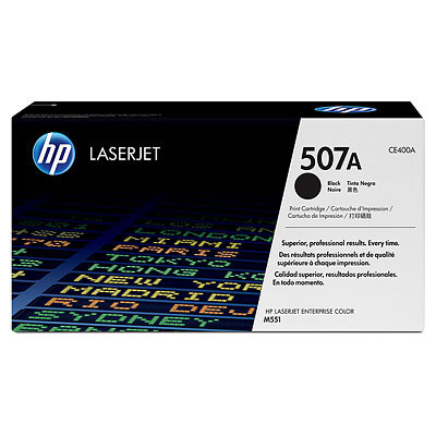 HP507A プリントカートリッジ 黒 (CE400A)