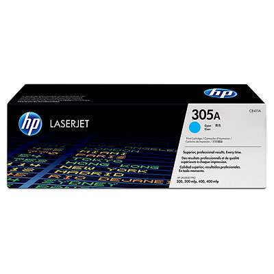 HP305A プリントカートリッジ シアン (CE411A)