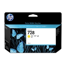HP728 インクカートリッジ イエロー130ml (F9J65A)