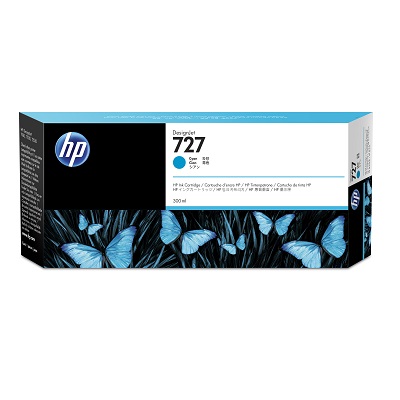 HP 727インクカートリッジ　シアン　300ml　( F9J76A )