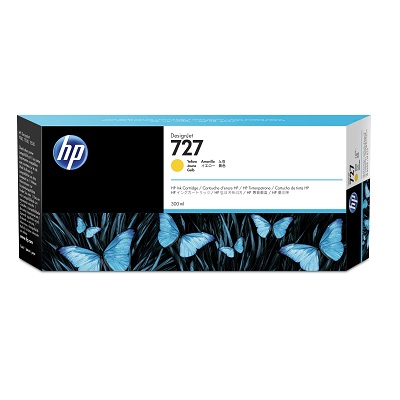 HP 727インクカートリッジ　イエロー　300ml　( F9J78A )
