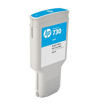 HP730 インクカートリッジ シアン 300ml (P2V68A)
