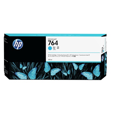 HP764 インクカートリッジ シアン 300ml (C1Q13A)