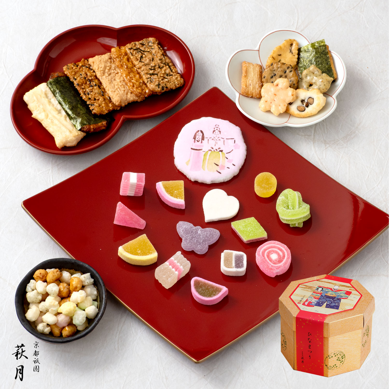 ひな宝箱  　ひなまつり のお手土産 に。