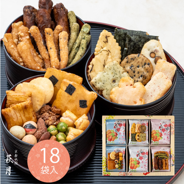 花あわせ（18袋入り） 化粧箱入