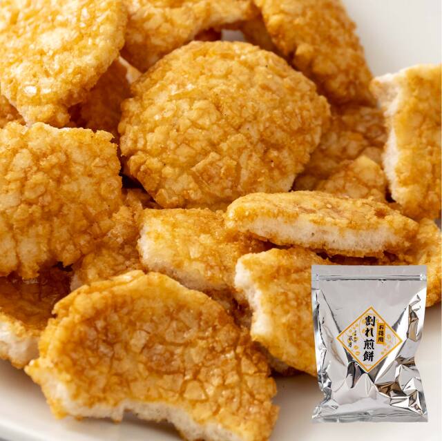 割れ煎餅お得袋 雅び煎餅甘辛（120g入り）