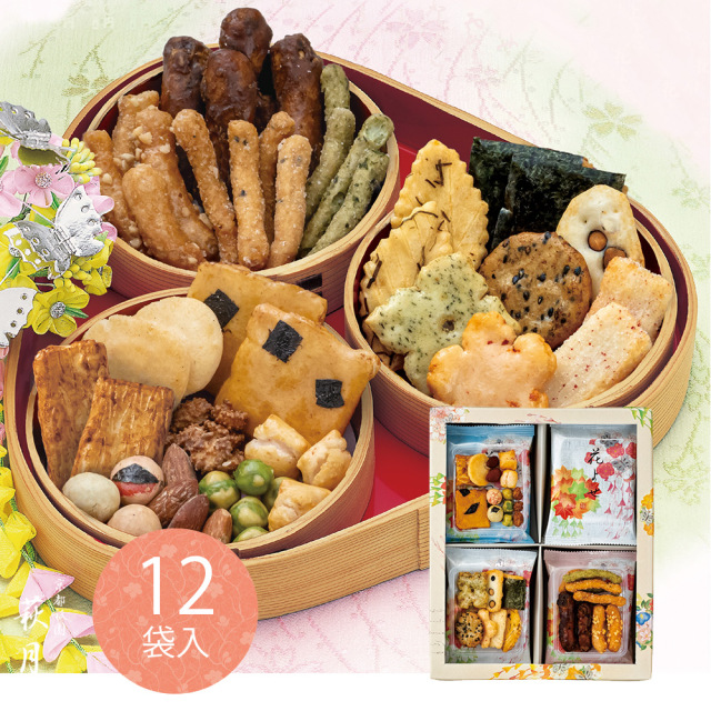 花あわせ』（12袋入り）化粧箱入