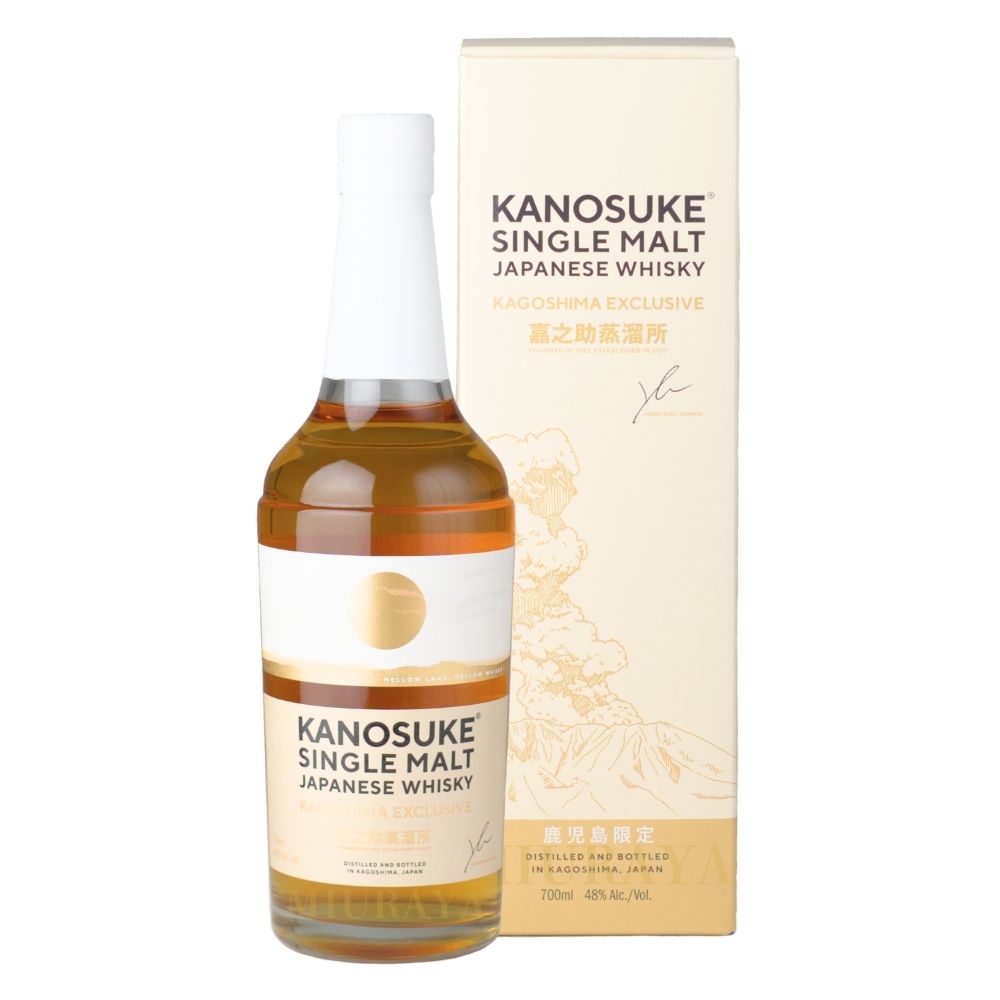 嘉之助 シングルモルト KAGOSHIMA EXCLUSIVE ウイスキー 48度 700ml 小 