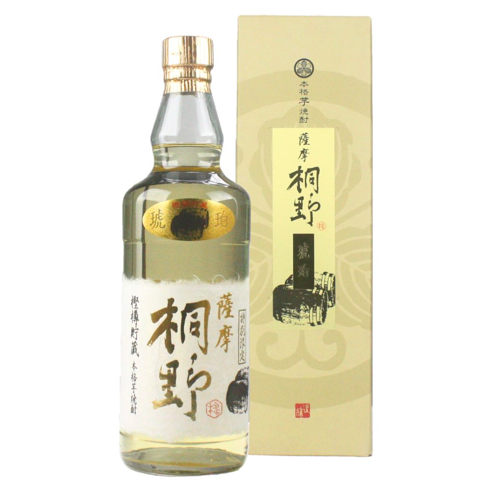 桐野 琥珀 きりの 25度 720ml 芋焼酎 中俣 限定焼酎 侍士の会 通販