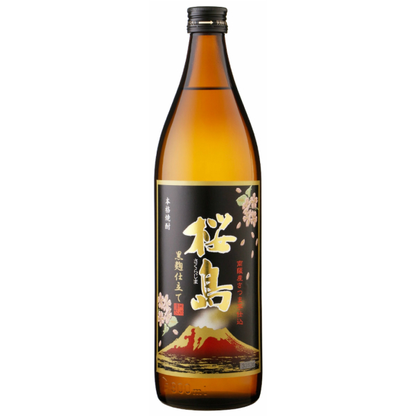桜島 黒麹 25度 900ml 本坊酒造 芋焼酎 鹿児島