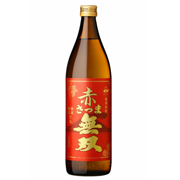 未開封　鹿児島県の本格芋焼酎　さつま無双　焼酎　インテリア 未開封 鹿児島県の本格芋焼酎 さつま無双 焼酎 インテリア