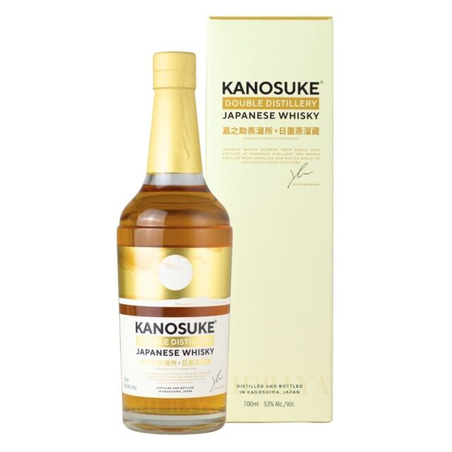 嘉之助 DOUBLE DISTILLERY ウィスキー 53度 700ml 嘉之助蒸留所 小正醸造