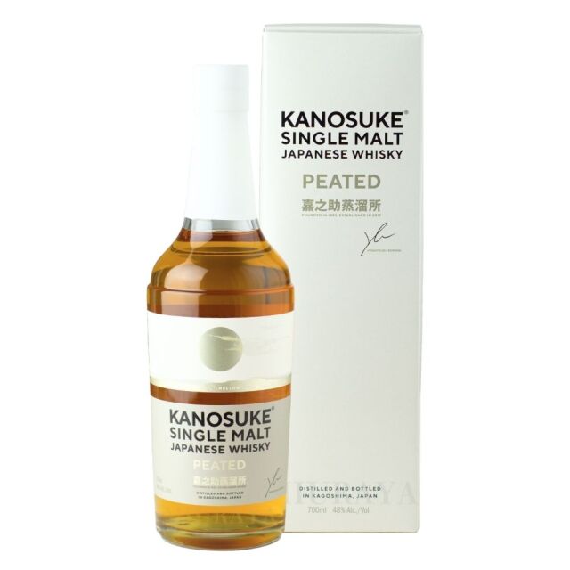 嘉之助 シングルモルト PEATED ウィスキー 48度 700ml 嘉之助蒸留所 小正醸造